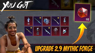 😍BGMI NEW UPDATE IS HERE UPDATE 29 MYTHIC FORGE FREE UPGRADE SKIN​⁠S ParasOfficialYT [upl. by Pitzer]