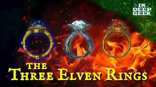 The Three Elven Rings Explained [upl. by Eisaj]