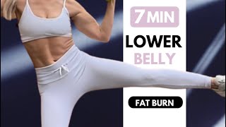 Lower Abs Workout  Get rid of Belly Pooch  No Equipment [upl. by Naerad]