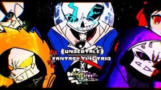 Undertale  Void time trio X Fantasy time trio Phase 3 Chanting the Void [upl. by Ocnarf]