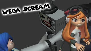 P3DSMG4 Wega Scream  SMG4 FAN ANIMATION [upl. by Isawk652]