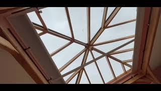 Lex Blinds  How to cover skylights with pleated roof blinds [upl. by Eetnuahs]