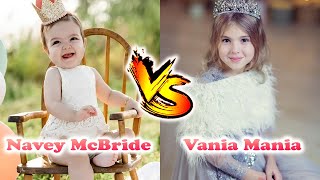 Vania Mania VS Navey McBride Stunning Transformation  From Baby To Now Years Old [upl. by Alodee265]