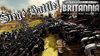 WELSHMEN WILL NOT YIELD Thrones of Britannia 3v3 Siege Gameplay [upl. by Hyacinthie]