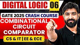 Digital Logic 06  Combinational Circuit Comparator  CS IT amp EE ECE  GATE Crash Course [upl. by Mundy]