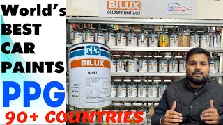 PPG Asian paints BILUX  Worlds Best Car paint Brand ppg [upl. by Niamor]