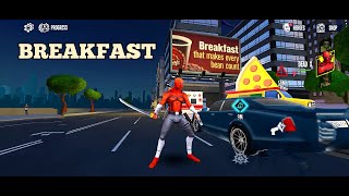 DEADPOOL BREAKFASTSPIDER MAN [upl. by Haff]