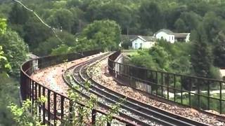 X2800 sur le viaduc de Cize Bolozon [upl. by Vilhelmina]