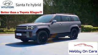 Hyundai Santa Fe Hybrid 2024 base model full review hyundaisantafe2024 [upl. by Arait256]