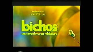 Teaser Trailer Bichos a bugs life  VHS Disney Home Video  Pixar  Español España [upl. by Yotal391]