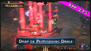 D3 RoS  Cómo desbloquear el drop de primigenios doble 275  S28 [upl. by Ydderf]