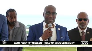 USVI  PUBLIC WORKS  BYPASS  Aloy Wenty Nielsen Road Naming Ceremony 5 21 2024 [upl. by Yssirc960]