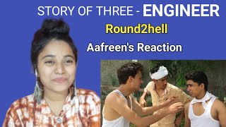 Reaction On Round2hell  Story Of Three Engineer  By Aafreen Shaikh [upl. by Ross527]