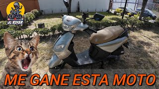 ME GANO ESTA MOTO [upl. by Haduhey176]