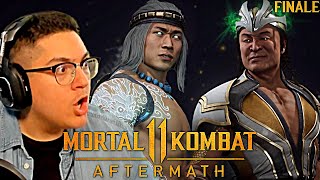 Mortal Kombat 11 Aftermath  Story Mode Lets Play FINALE ENDING REACTION [upl. by Mercer]