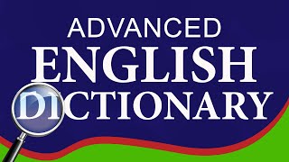 Advanced English Dictionary Offline Application [upl. by Donetta]