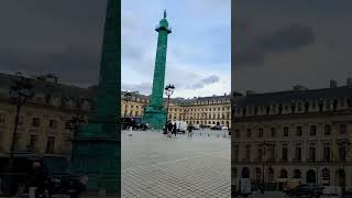 Paris Place Vendôme France 🇫🇷 travel nature history beautiful amazing relaxing [upl. by Ical]