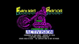 Enduro Racer  ZX Spectrum [upl. by Sunev]