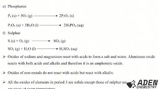 FORM 2 TOPIC 3 STRUCTURE AND BONDING LESSON 9 Types of Bonds Across a PeriodOxides of period 3 [upl. by Kelci523]