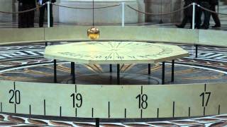 Foucault Pendulum at the Pantheon Paris [upl. by Srini904]