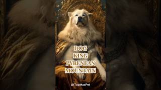 Dog King Pyrenean Mountain in the royal palace [upl. by Amaerd199]