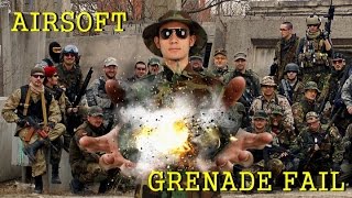 Airsoft  Grenade fail [upl. by Nev]