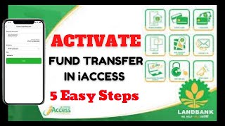 How to Activate Fund Transfer in Landbank  5 Easy Steps  Quick amp Easy [upl. by Yve]