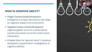 Cognition and Cognitive Ability [upl. by Wisnicki]