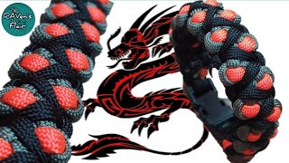 Dragon Tamer Paracord Bracelet designhow to make [upl. by Hessler]