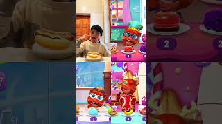 Talking Tom 2 cat shorts tom skibiditoilet reels funny shortsviral rek top [upl. by Atteuqahc]