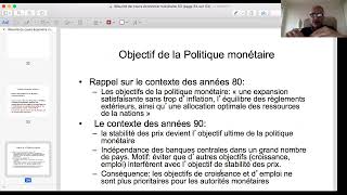 Economie monétaire et financière 1 S3 Séance N° 9 Pr HASSAN BOUGANTOUCHE [upl. by Neirol]