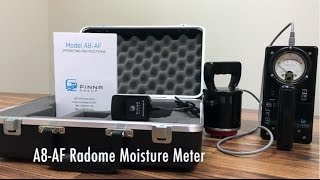 How to use the A8AF Radome Moisture Meter [upl. by Norek]