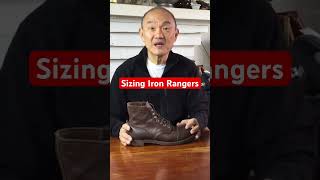 Sizing Iron Ranger  full review on Bootlosophy channel [upl. by Dot285]