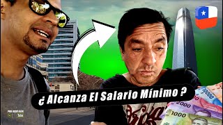 ¿ Alcanza el Salario Mínimo en CHILE 🇨🇱 Para Vivir  2024 Entrevista en la Calle 😳 PorAquiAlex [upl. by Hickey]