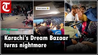 Pakistan’s Dream Bazaar Mall looted by unruly mob on opening day [upl. by Halimak839]