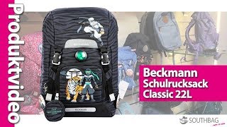 Beckmann Schulrucksack Classic 22L  Produktvideo [upl. by Dijam329]