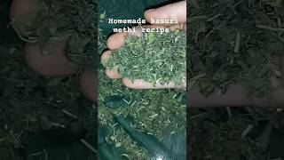 How to make kasuri methi recipe homemadekasurimethikasurimethirecipelaxmivlogs [upl. by Harutek]