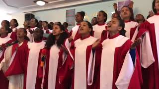 Apostolic Church of Ethiopia AA Gerji local church elf elf elalehu Amharic song [upl. by Walston]