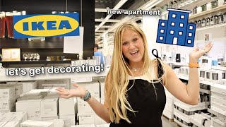 let’s go apartment shopping furniture  decor  IKEA HAUL [upl. by Endres]