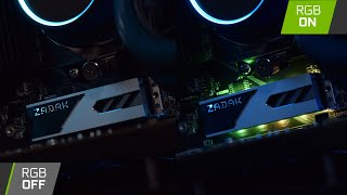 Review Spark PCIe m2 RGB SSD [upl. by Khalid515]