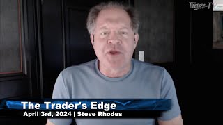 April 3rd The Traders Edge with Steve Rhodes on TFNN  2024 [upl. by Aekim]