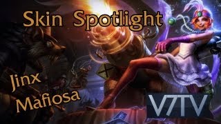 LoL Skin Spotlight Jinx Mafiosa [upl. by Emlynne]