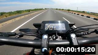 HONDA CB 300R TOP SPEED [upl. by Reggy136]