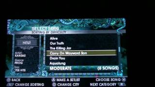 Rock Band Unplugged PSP Jackson 5s ABC and Audioslaves Gasoline Small Review [upl. by Ibrik]