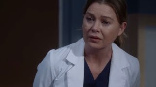 Greys Anatomy 18x09 Meredith threatens to quit her Parkinson’s research [upl. by Jedlicka]