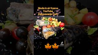 Skuša iz air fryera Air fryer recipemackerel zakuvavanjecom airfryerrecipes skuša mackerel [upl. by Weston669]