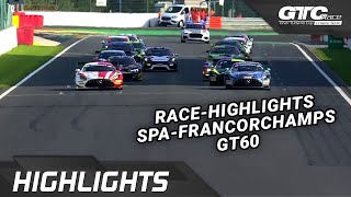 GT 60 SpaFrancorchamps Race Highlights [upl. by Eaner]