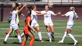 HIGHLIGHTS Santa Clara Women’s Soccer Defeats Pacific  March 27 2021 [upl. by Clarey]