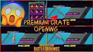 PUBG Mobile New Premium Crate Opening  Got AKM for free 😍🔥 [upl. by O'Connell]