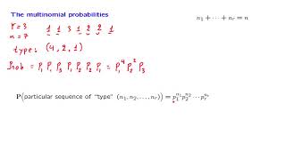 L049 Multinomial Probabilities [upl. by Ayal]